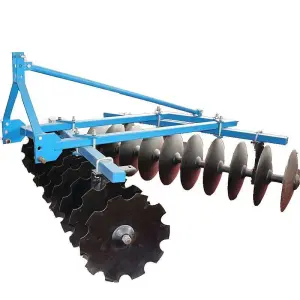 Tractor Mounted Medium Duty Harrow | Farm Agricultural Machinery for Soil Preparation Stubble Breaking and Control