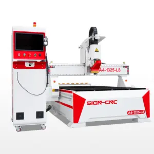 Automatic Loading Unloading ATC CNC Router Machine for Wood Furniture