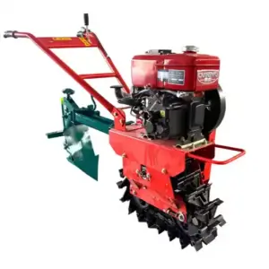 Farm Agriculture Power Petrol Plowing Machine/ Mini Tiller Diesel Engine Plough Cultivators