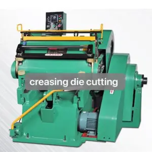 HRML-750 Creasing and Die Cutting Machine for Paper Box Die Cutter Paper Creasing Machine