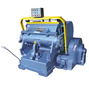 ML 750/950/1200/1300/1500/1600 Manual Platen Punching Creasing and Die-cutting Machine