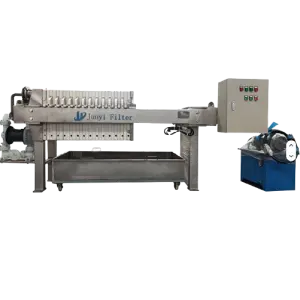 High Pressure Stainless Steel Plate and Frame Filter Press Fine Particle Filtration