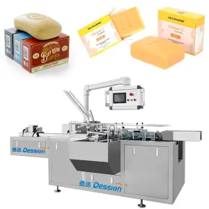 Automatic Soap Bar Box Cartoning Machine Toilet Soap Box Packing Machine Laundry Soap Carton Packing Machine