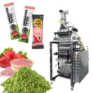 Automatic Energy Powder Filling Packing Machine Multi lane Fruit Drink Powder Sachet Packing Machine
