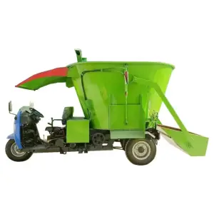 Horizontal Cattle Feed Mixer Wagon Equipment TMR Cattle Feed Mixer/ Feed Mixer Machine for Dairy Farm