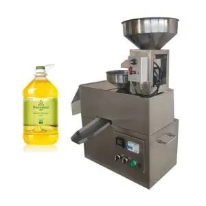 Automatic Commercial Stainless Steel Sesame Peanut Mustard Castor Coconut Cooking Oil Press Extracting Machine