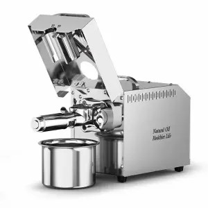Walnut Mini Automatic Oil Press Machine Household Cold Press for Peanut Palm Sesame Soybean Oil