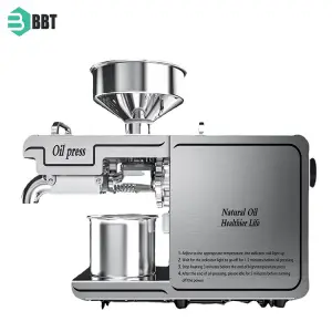 Stainless Hydraulic Liquor Nut Cacao Cocoa Bean Oil Fat Butter Press Extraction Extractor Machine