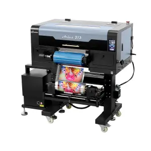 Dtf Station Aries 213 Roll to Roll Sticker Inkjet Printing Machine Epson I3200Hd-U1 30Cm A3 Uv Dtf Printer
