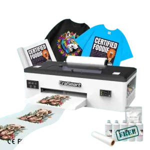 Erasmart A3 Impresora DTF Printer Printing Machine Digital T-shirt Printing Machine Printer 30cm Impresora Small DTF Printer