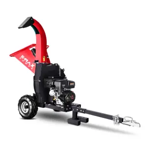 15hp Engine Tree Shredder Log Wood Crusher Mulcher Chipper Branch Wood Chipper Shredder