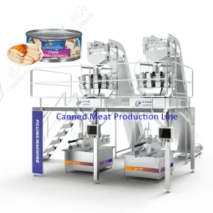 Automatic Canned Meat Production Line Canned Corned Beef Production Line