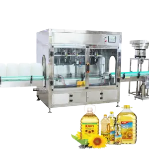 Automatic Palm Oil/ Sunflower Seed Oil / Corn Oil for Edible Oil Filling Machine