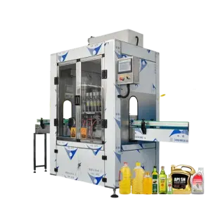 Electric Automatic 200ml/500ml Filling Machine Production Line for Beverage Water Oil Packaging Bags Core Components Motor PLC