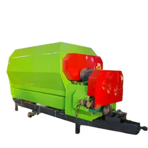 Animal Husbandry Horizontal Livestock Feed Mixer Suitable for Large-scale Farming Total Mixed Ration Preparation