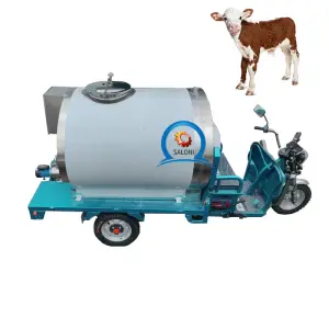 Sheep Calf Milk Feeder Machine Dairy Farm Equipment Tricycle 1000l Calf Milk Taxi Animal Husbandry Equipment
