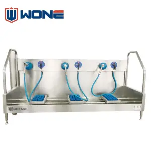 Compact Small Manual Boot Wash Machine Washing Sole and Calf Shoe Cleaning Machine Hygiene Station