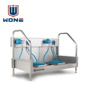 Industrial Easy Manual Boot Washing Machine Boot Cleaner of Hygiene Station for Food Industry