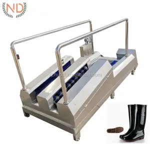 Automatic Rubber Shoe Boot Washer Cleaning Machine Galoshes Boot Cleaner Industrial Machine