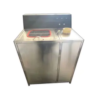 Semi-automatic 5 Gallon 18.9L 20L Barrel Jar Bottle Decapping Brushing Rinsing Washing Inside Outside Machine Brusher