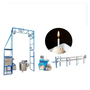 Fully Automatic Wax Melting Pot Birthday Candle Maker and Wax Candle Making Machines Line