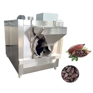 Fully Automatic Instant Coffee Powder Line Cocoa Cacao Nibs Organic Production Line Cocoa Butter Powder Making Machine