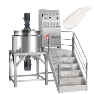 Chemical Mixing Equipment Homogenizer Mixer Liquid Soap Reactor Liquid Detergent Making Machine Laundry Mixing tank