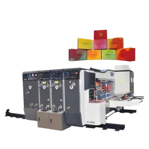 Corrugated Card Board Paper Flexographic Printers and Die Cutter Flexo Printing Machine