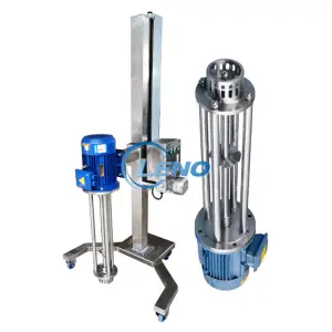 Industrial Disapersing Carbomer Oil Cream Mixer Lifting Homogenizer Emulsifying Silverson High Shear Mixer