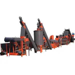 Plastic Recycling Washing Line / Waste Plastic Recycling Machine