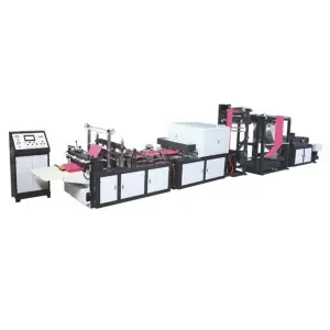 PP Non Woven Shopping Bag Making Machine - Auto Non-woven T-shirt Bag Making Machine