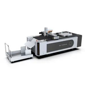 AOL-1070 Packing Boxes Carton Paper Plates Raw Material Paper Box Cutting Machine