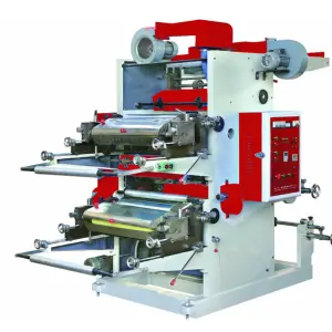 Multi-Color Flexographic Printing Machine From for Paper CI Structure Screen Plate Type