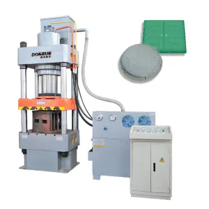 300 Ton Mould Provide SMC BMC Resin Manhole Cover Making Machine Four Column Hydraulic Press