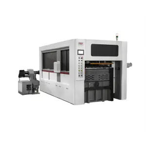 PY-1200 Automatic Paper Cup Carton Box Roll Feed Die Cutting and Creasing Machine Paper Cup Die Machine