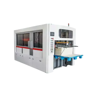 High Speed Automatic Roll Die Cutting Creasing Machine PY-950 for Paper Cup Paper Box Paper Plate
