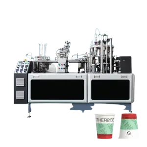 80-100 Pcs/min High Speed Paper Cup Making Machine 1.5-16 oz Paper Cup Forming Machine Fully Automatic Paper Cup Machine