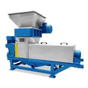 Food Waste Composting Machine Small Herb Residue Dewatering Machine