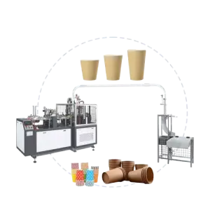 Paper Cup Machine Automatic Double Wall Paper Cup Product Making Machinery for Disposable Coffee Cup Paper Making Machine