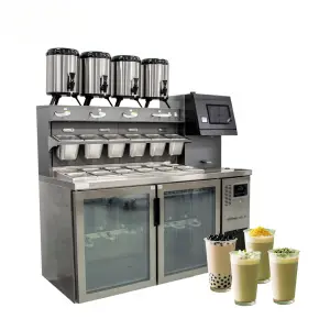 Fully Automatic Commercial All-in-one Boba Tea Maker Machine Multifunctional Bubble Tea Machine for Milk Tea Shop
