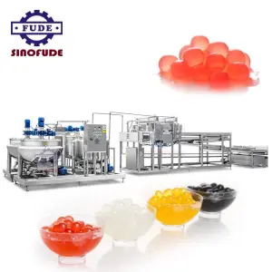 Commercial Popping Boba Making Machine Production Line for Bubble Tea Drinks