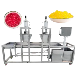 Semi Automatic Fruit Juice Ball Make Machine Small Bubble Tea Pearl Popping Boba Make Machine
