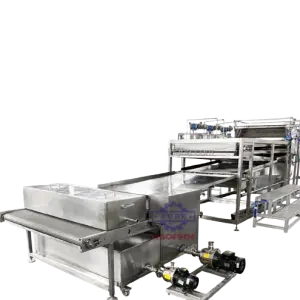 Artificial Caviar Making Machine Popping Boba Juice Ball Depositing Production Line Bubble Tea Pearls Machine