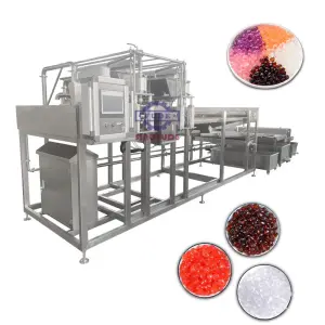Servo Drive Caviar Moulding Machine Juice Popping Ball Production Line Popping Boba Pearls Making Machine