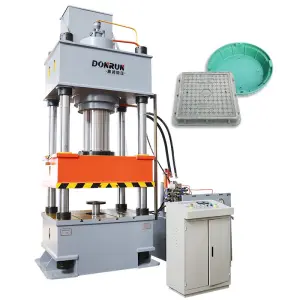 315 Ton Manhole Cover Making Machine FRP Manhole Cover Machine