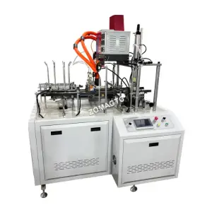 Fully Automatic Kraft Paper Single PE Disposable Food Containers PE Coated Lunch Fast Food Box Forming Making Machine