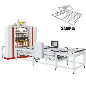 Automatic Welded Wire Mesh Machine Welding Machine, Wire Shelf Production Line