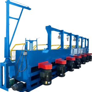 Automatic (Pulley Type) Five Drums Wire Drawing Machine