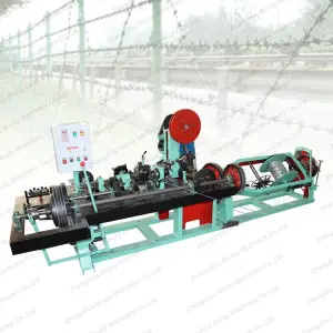 Automatic Metal Wire Razor Barbed Wire Mesh Fence Making Machine