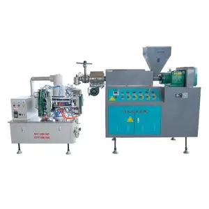 Automatic Ice Pop Popsicle Lolly Tube Blow Molding Machine Plastic Tubes Sealing Machine